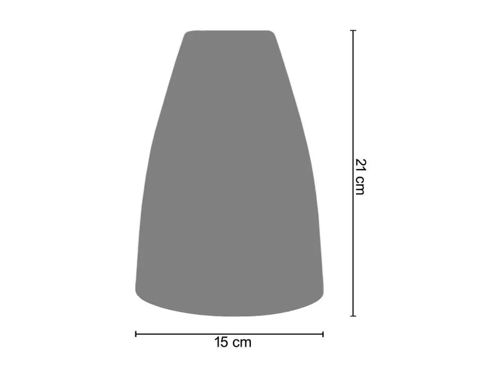 Abat-jour métal cuivre 21 cm. | Dimmable | Haute luminosité