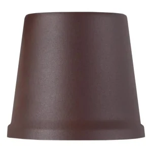 Design Contemporain Abat-jour alliage noir 14 cm.