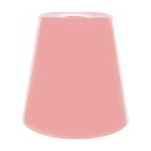 Haute Qualité Abat-jour verre rose 25 cm.