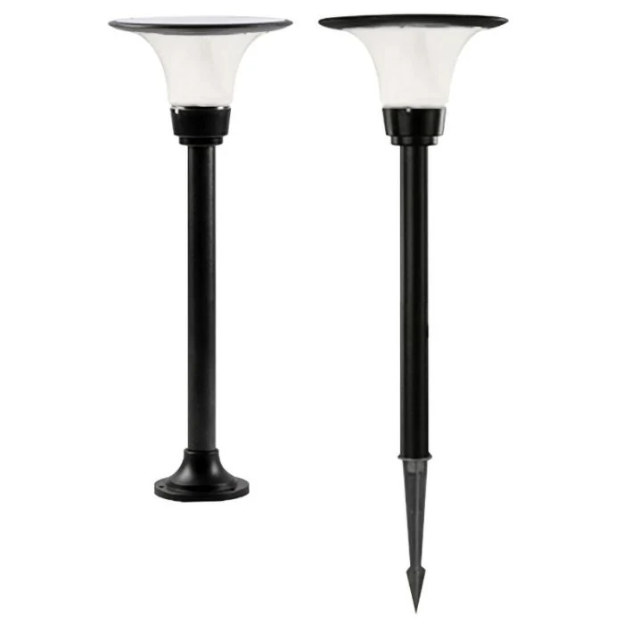 PALETTO LED CON RICARICA SOLARE E-PATH TWIN BLANC PUR ELCART 86/45145-00