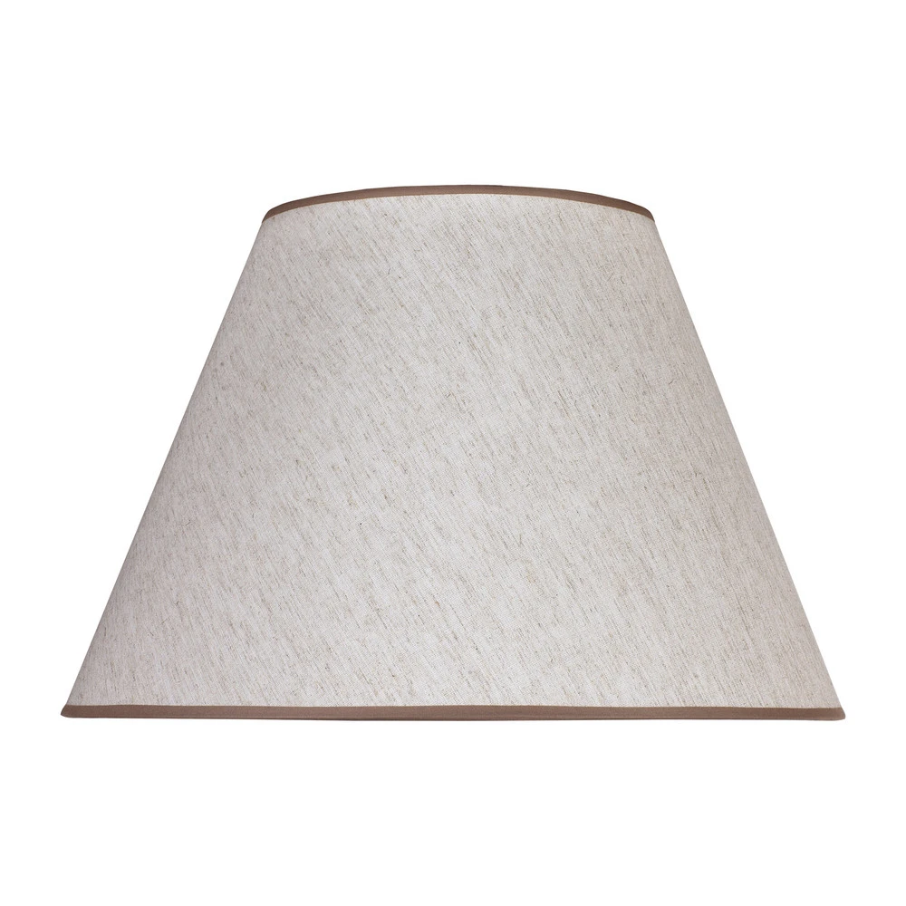 Socle en bois massif Abat-jour Pseudosofia lampadaire, écru/beige