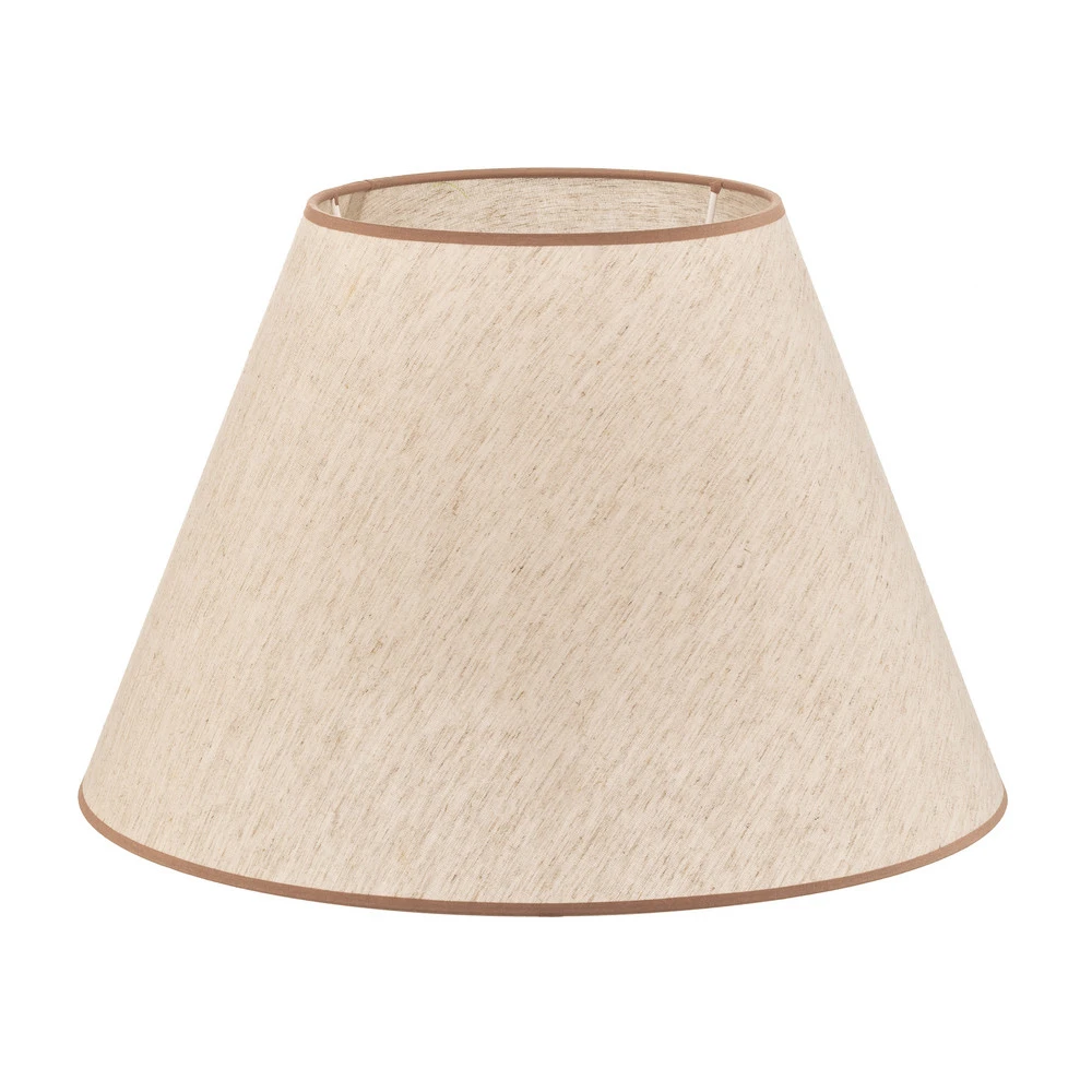 Socle en bois massif Abat-jour Pseudosofia lampadaire, écru/beige