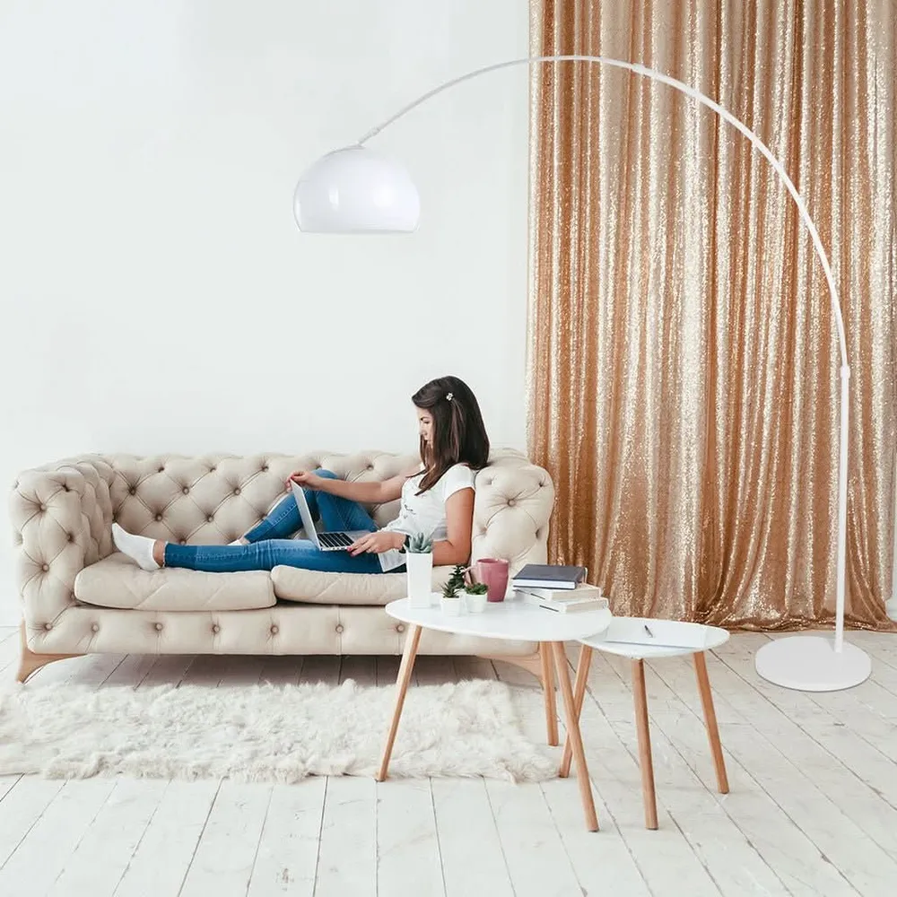 Certifié CE Lampe Arc Ajustable Blanc | Zira