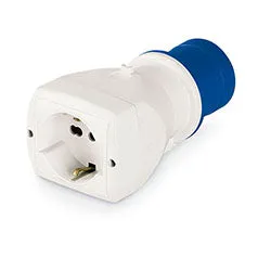 ADATTATORE SEMPLICE IP20 16A 2P+T 250V 6H 1 P40 SCAME 610.371