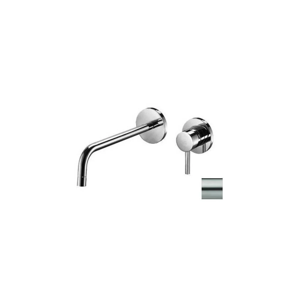Mitigeur encastré pour douche à 2 trous série Stick modèle SK104ST70 aspect acier Paffoni