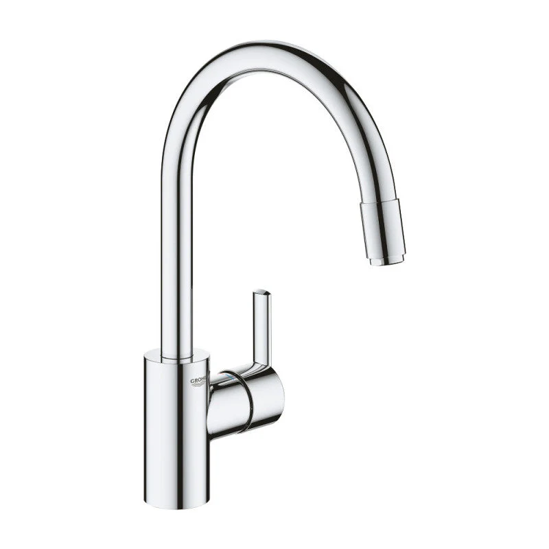 Mitigeur évier FEEL GROHE 30185002 bec col de cygne pivotant - acier chromé