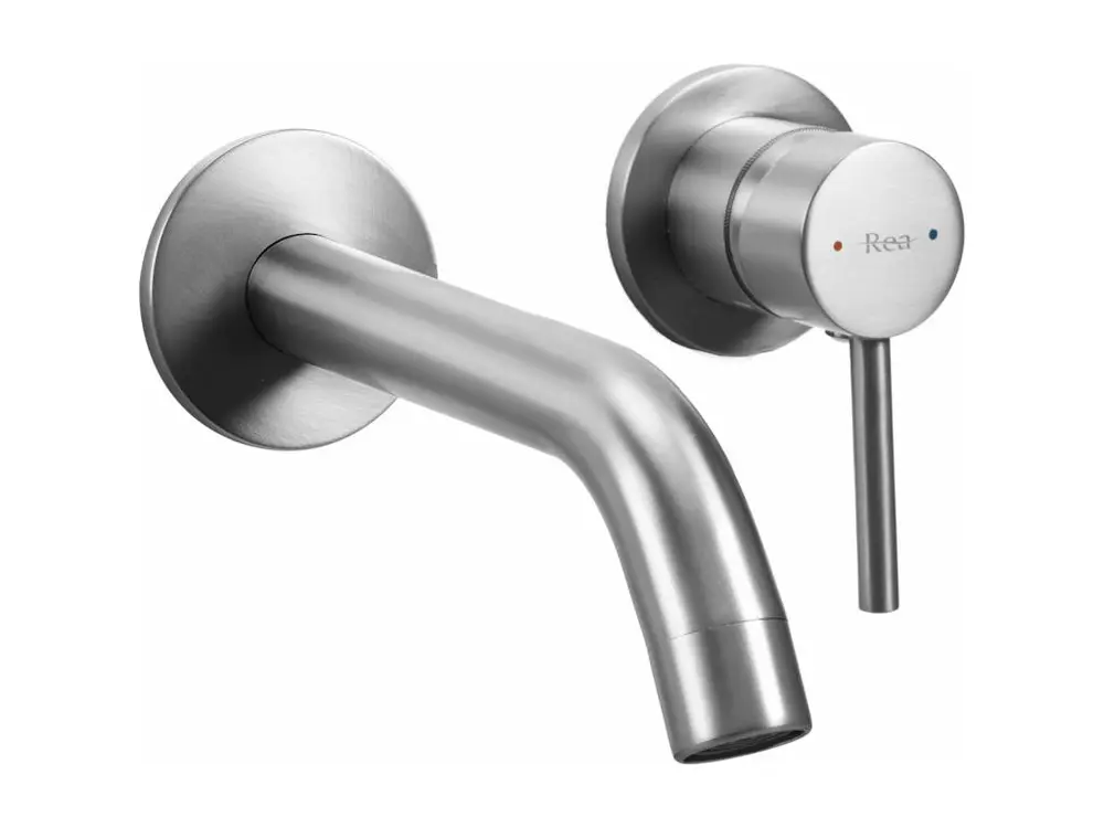 ROBINET DE LAVABO ENCASTRÉ REA OWEN BRUSH NICKEL + BOX