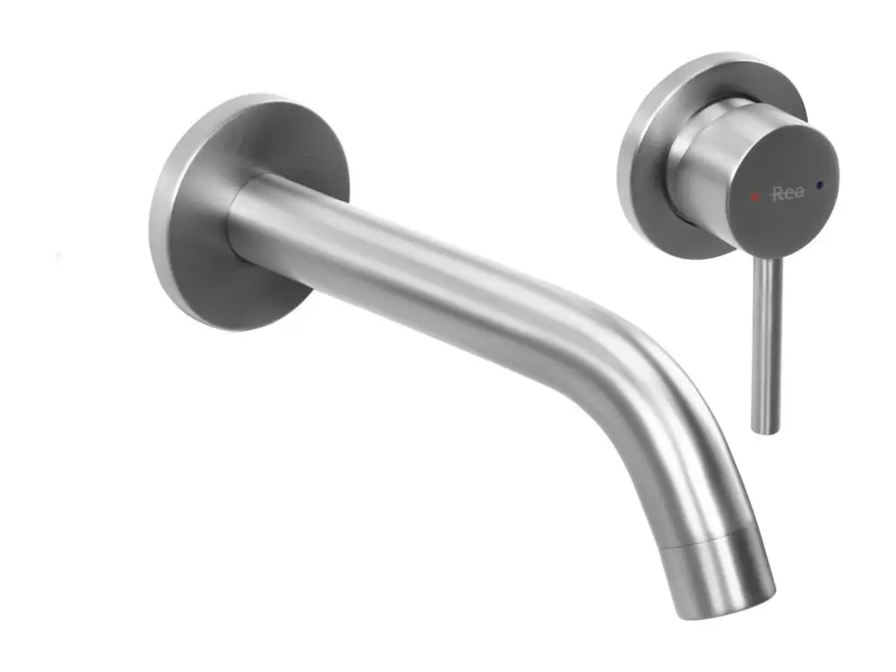 ROBINET DE LAVABO ENCASTRÉ REA OWEN BRUSH NICKEL + BOX