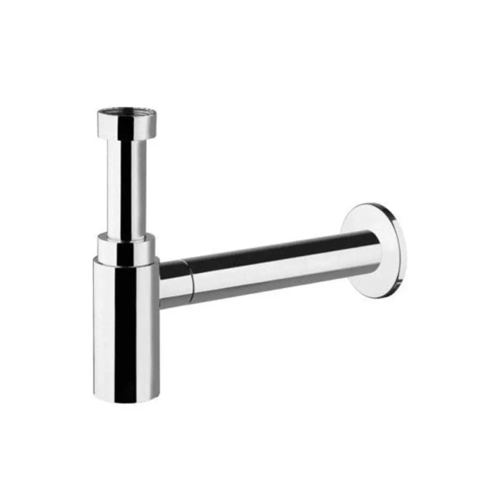 Siphon lavabo droit abs chromé AC79051