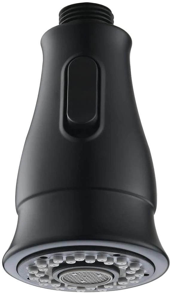 APPOASO Kitchen Robinet Spray Head Replacement 2-Function Pull Down Pulvérisateur Tête Satiné Noir APSP157MB