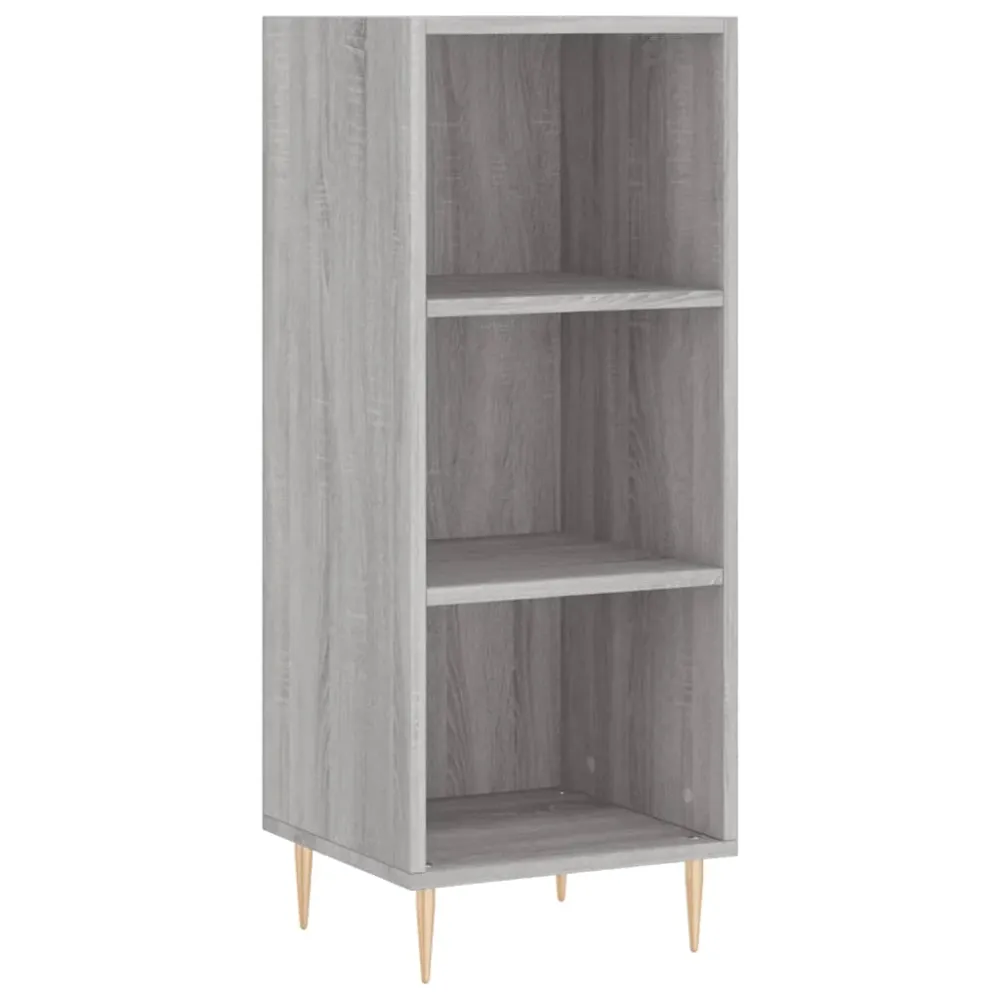 Buffet bahut commode armoire meuble de rangement organisateur cuisine salle de séjour salonsonoma 34,5 x 32,5 x 90 cm bois...