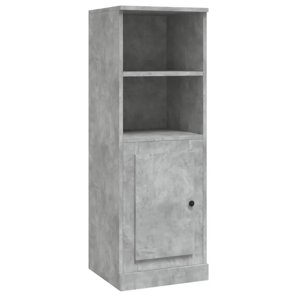 Buffet bahut commode armoire meuble de rangement organisateur cuisine salle de séjour salon haut 36 x 35,5 x 103,5 cm bois...
