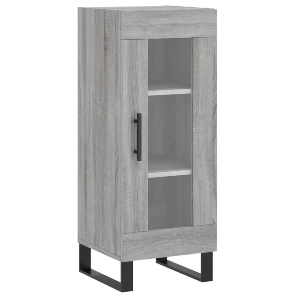 Buffet bahut commode armoire meuble de rangement organisateur cuisine salle de séjour salon sonoma 34,5 x 34 x 90 cm bois...