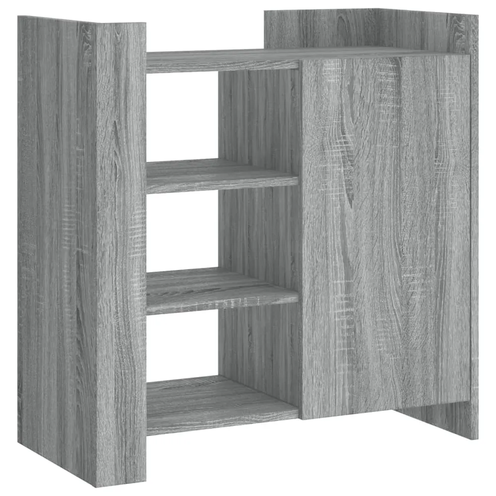 Buffet bahut commode armoire meuble de rangement organisateur cuisine salle de séjour salon sonoma 73,5 x 35 x 75 cm bois...