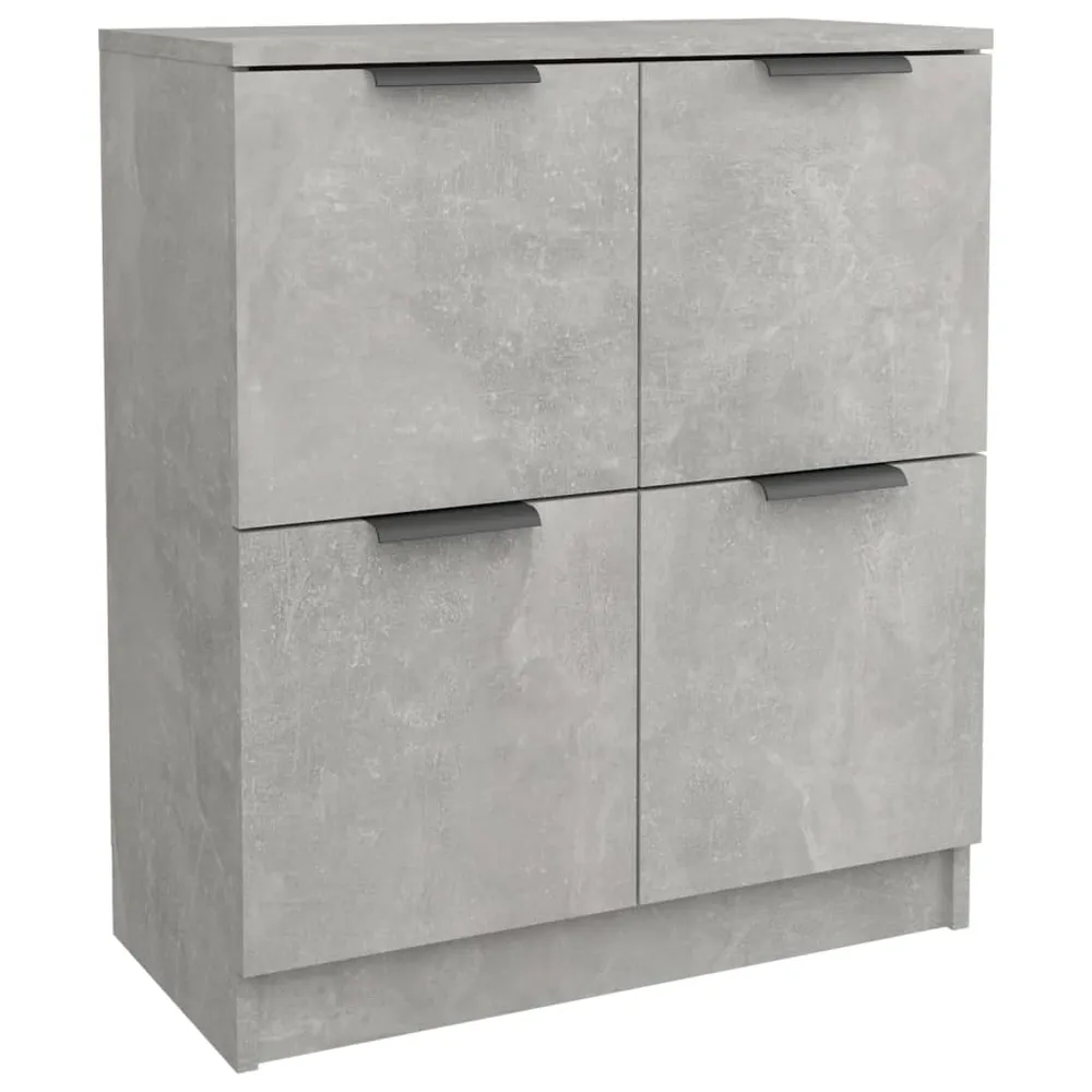 Buffet bahut commode armoire meuble de rangement organisateur cuisine salle de séjour salons lot de 2 60 x 30 x 70 cm bois...