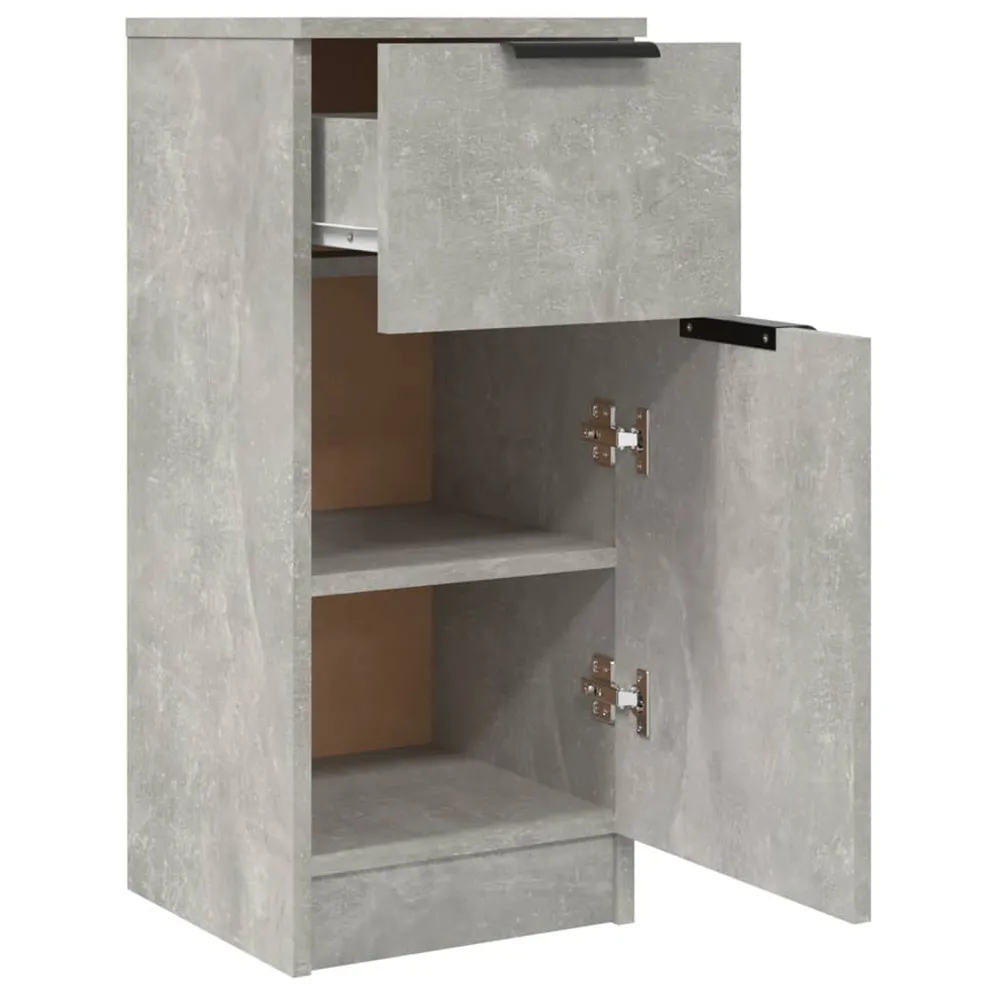 Buffet bahut commode armoire meuble de rangement organisateur cuisine salle de séjour salons lot de 2 30 x 30 x 70 cm bois...