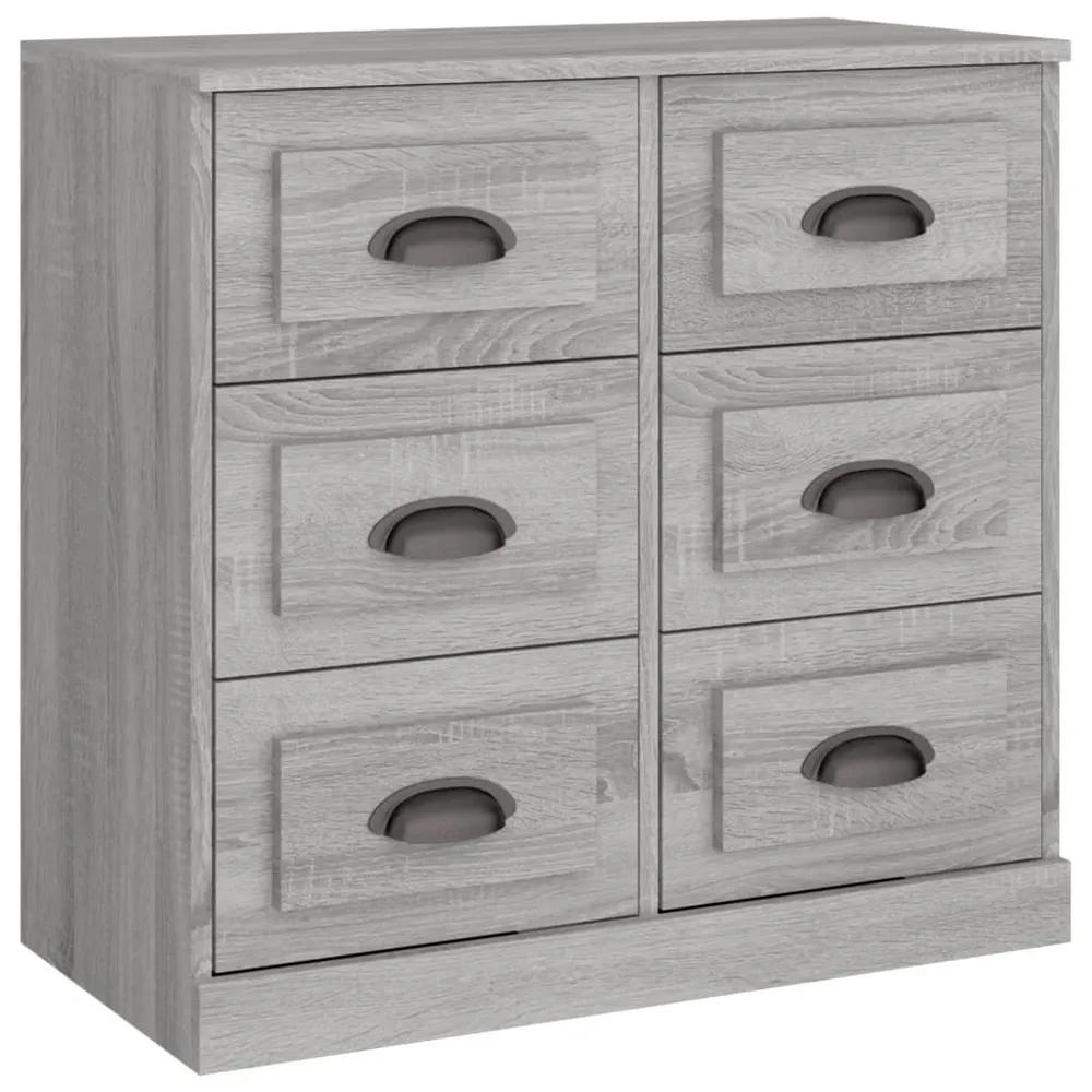 Buffet bahut commode armoire meuble de rangement organisateur cuisine salle de séjour salonsonoma 70 x 35,5 x 67,5 cm bois...