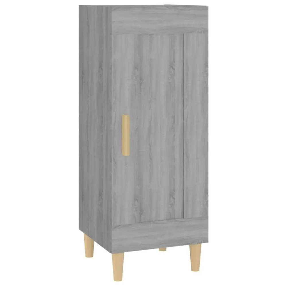 Buffet bahut commode armoire meuble de rangement organisateur cuisine salle de séjour salon sonoma 34,5 x 34 x 90 cm bois...