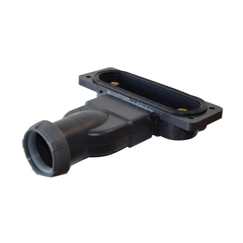 Caniveau de sol à maçonner 30cm MARMOX LD30SLIM - Siphon ultra-plat horizontal - Acier inoxydable