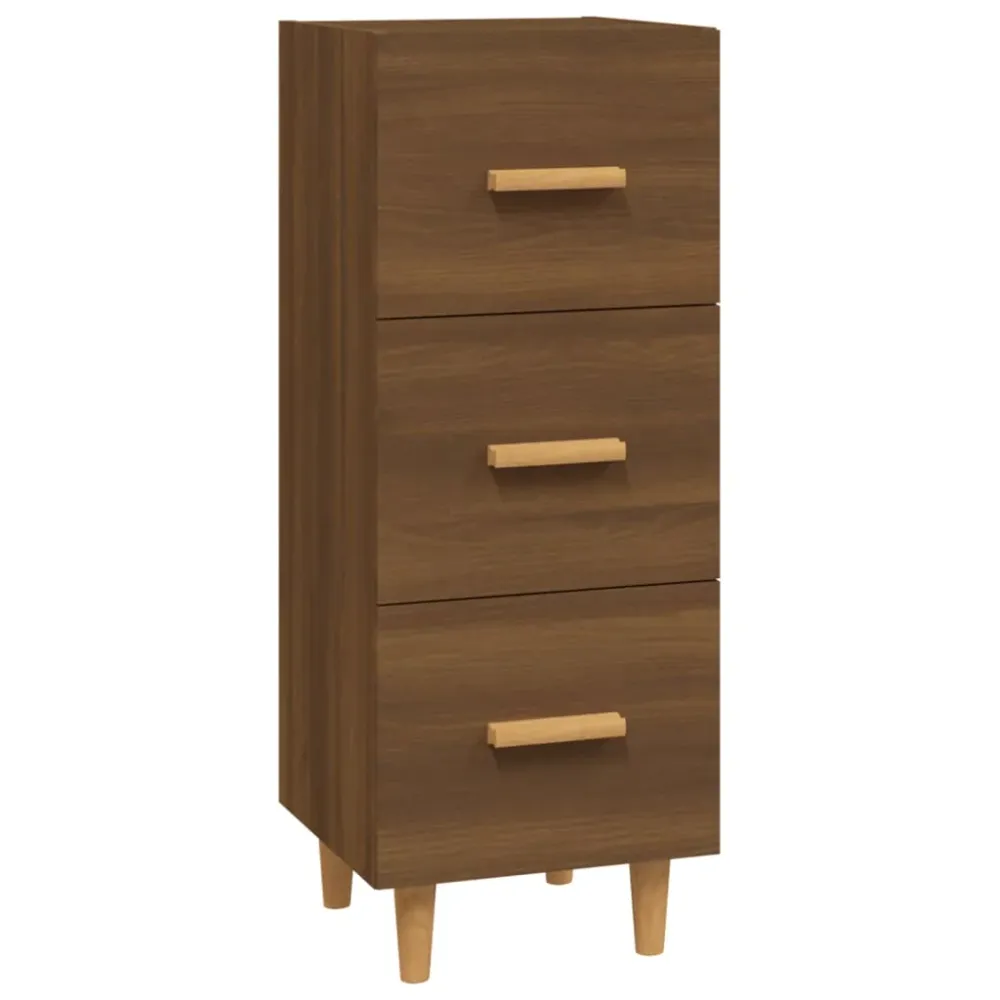 Robinet à détection Buffet bahut commode armoire meuble de rangement organisateur cuisine salle de séjour salon 34,5 x 34...