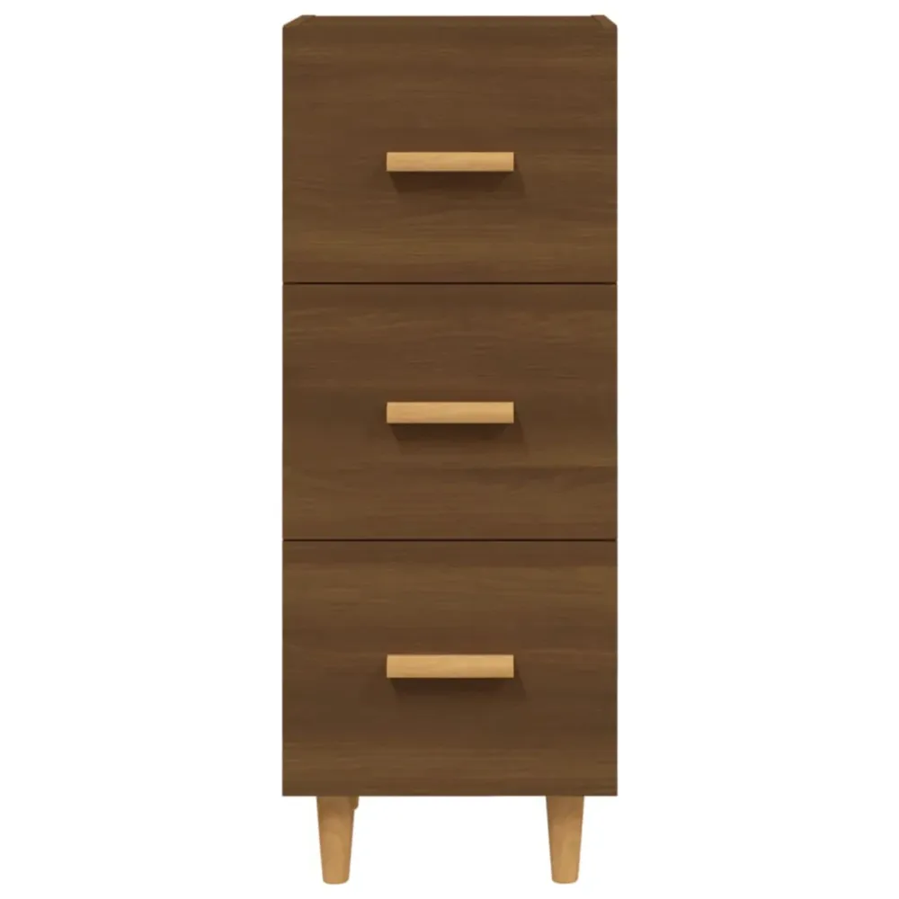 Robinet à détection Buffet bahut commode armoire meuble de rangement organisateur cuisine salle de séjour salon 34,5 x 34...