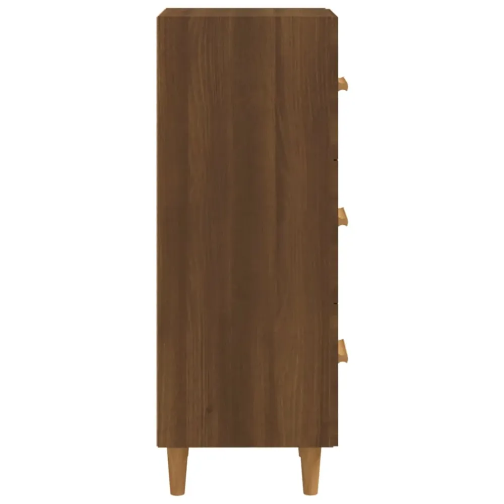 Robinet à détection Buffet bahut commode armoire meuble de rangement organisateur cuisine salle de séjour salon 34,5 x 34...