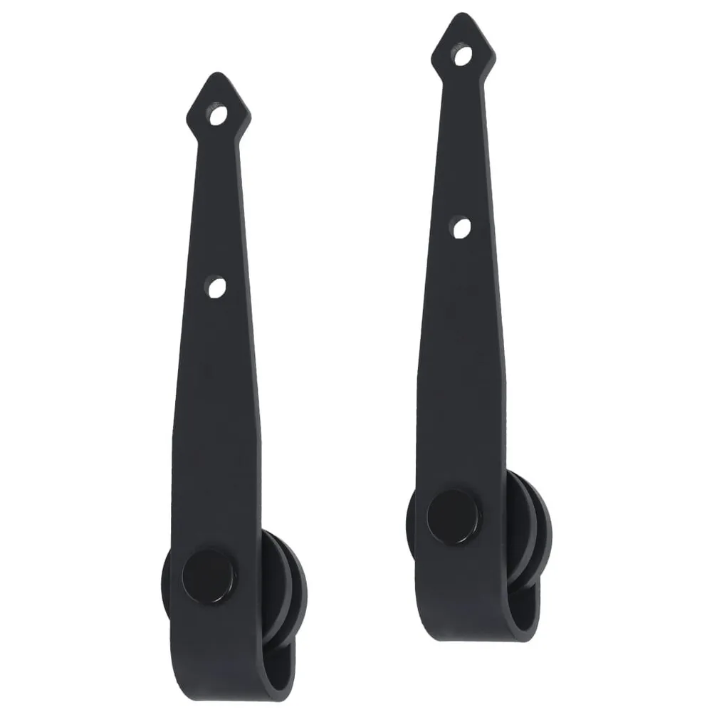 Kit réduit de porte d'armoire coulissante Acier au carbone 152 cm