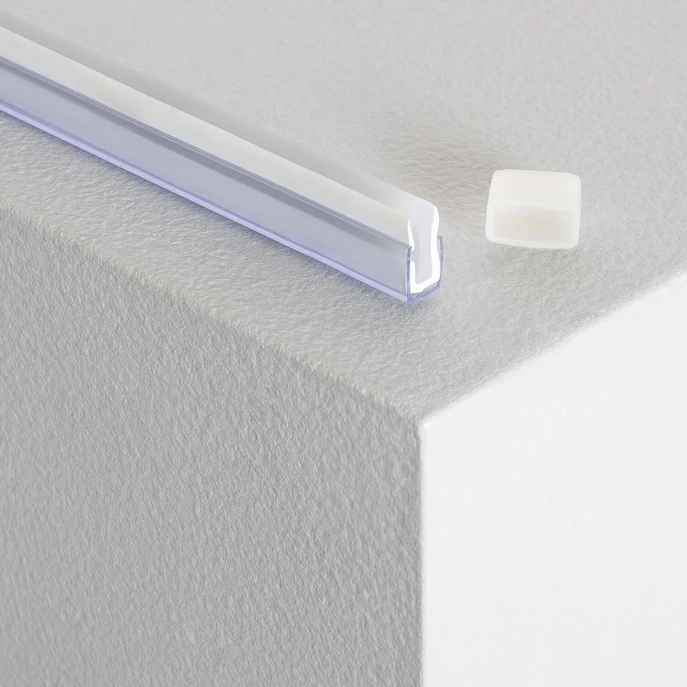 Profilé en matériau anti-choc adapté pour des bandes LED néon 24V CC