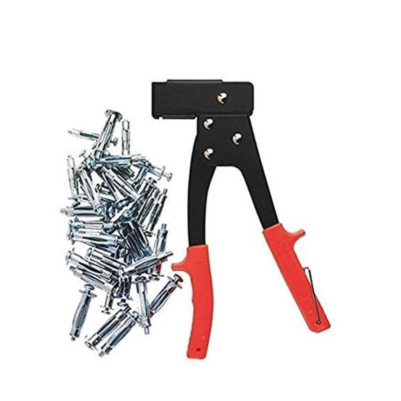 Kit Pince + 16 chevilles métalliques pour corps creux HM avec vis FISCHER 536020