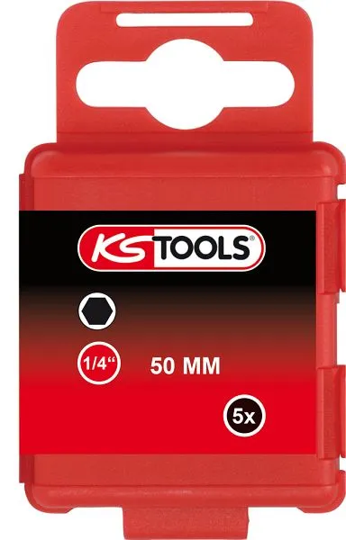 KS Tools Douille hexagonale 1/4" 50 mm 15 mm lot de 5 911.2801 prendre à bas prix