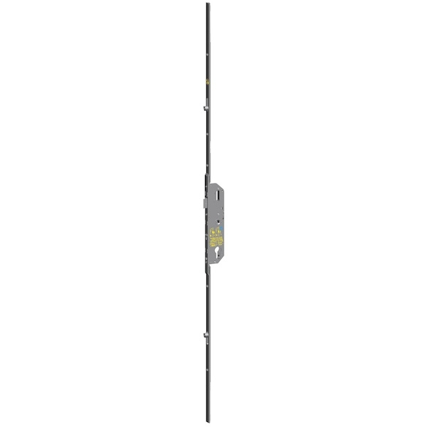 Crémone à barillet G-24764-18 70 mm - Axe : 40 mm - Longueur : 1780 mm - Sens : réversible - FERCO