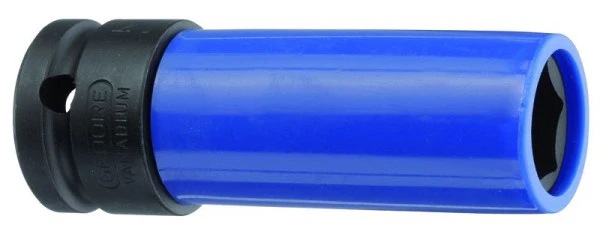 Douille de tournevis électrique GEDORE 1/2'' avec douille de protection hexagonale forme longue 22 mm ja...