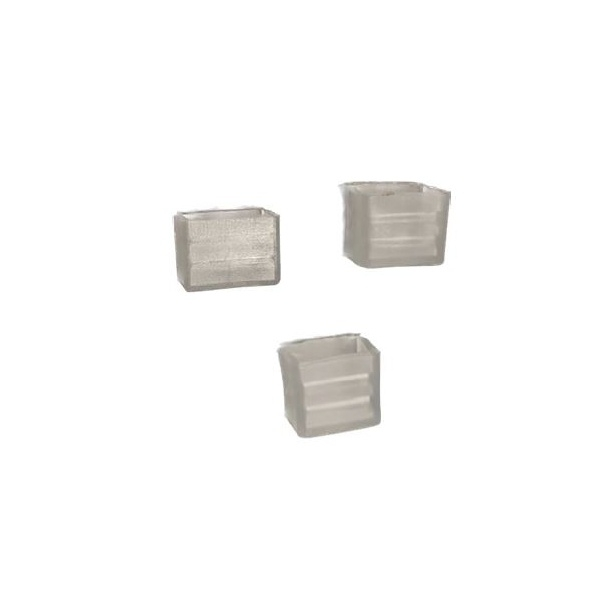 Embout pour ruban LED de chantier 19 mm - lot de 3 - TRANSAXE