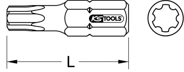 Embout Torx PLUS KS Tools 10 mm 30 mm IP40 911.3260 obtenir à bas prix