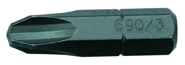 Embout de tournevis GEDORE 1/4" PH2 25 mm de long 6541320 commander à bas prix