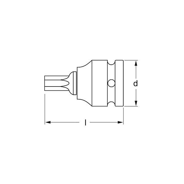 Embout de tournevis électrique MATADOR intérieur TORX® 7492 commander à bas prix