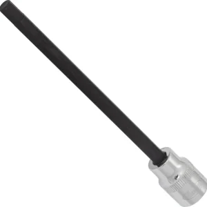 Embout de tournevis VIGOR carré creux 10 mm (3/8") profil six pans intérieur 6 mm longueur : 133 mm pour commande...
