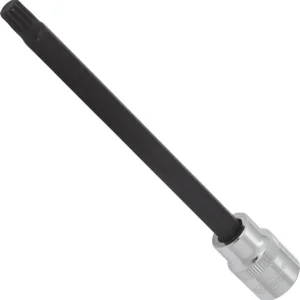 Embout de tournevis VIGOR carré creux 10 mm (3/8 pouce) profil cannelé interne XZN M8 longueur : 133 mm pour commande manu...