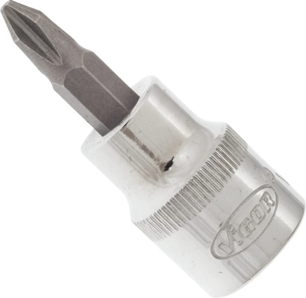 Embout de tournevis VIGOR carré creux 10 mm (3/8 pouce) profil Phillips PH PH2 V2293N magasiner à bas prix
