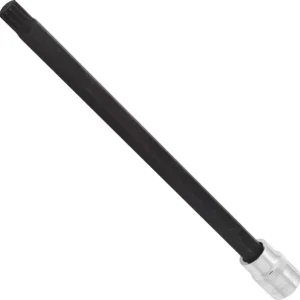 Embout de tournevis VIGOR carré creux 10 mm (3/8 pouce) profil cannelé interne XZN M10 longueur : 193 mm pour commande man...