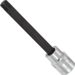 Embout de tournevis VIGOR TORX carré creux 10 mm (3/8") profil TORX interne T50 longueur : 93 mm pour fonctionnem...