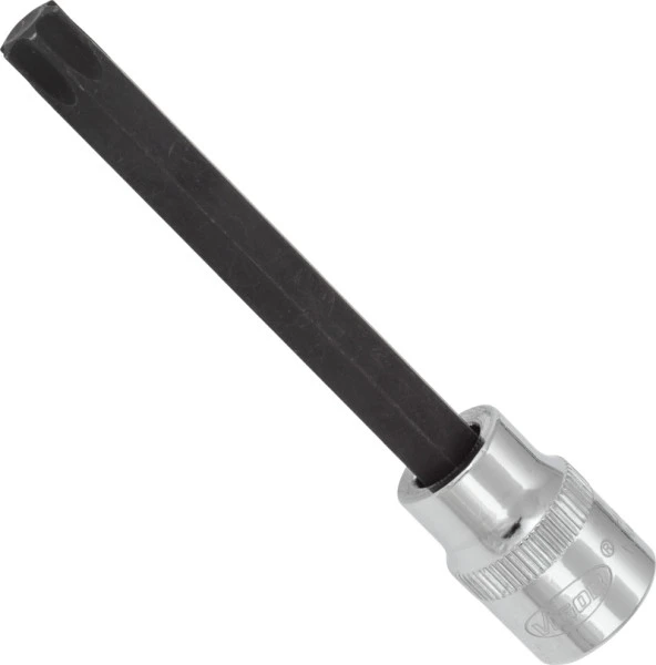 Embout de tournevis VIGOR TORX carré creux 10 mm (3/8") profil TORX interne T50 longueur : 93 mm pour fonctionnem...