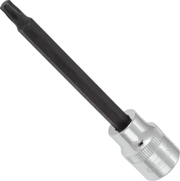 Embout de tournevis VIGOR TORX carré creux 10 mm (3/8") profil TORX interne T27 longueur : 93 mm pour fonctionnem...