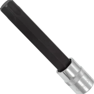 Embout de tournevis VIGOR TORX carré creux 10 mm (3/8") profil TORX interne T60 longueur : 93 mm pour fonctionnem...
