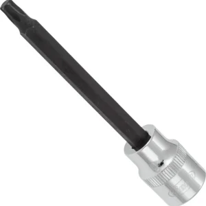 Embout de tournevis VIGOR TORX carré creux 10 mm (3/8") profil TORX interne T27 longueur : 93 mm pour fonctionnem...