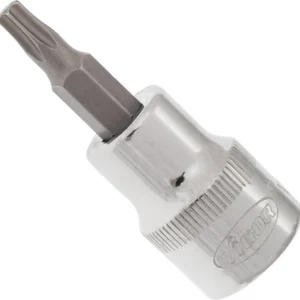 Embout de tournevis VIGOR TORX carré creux 10 mm (3/8") profil TORX interne T25 longueur : 49 mm pour fonctionnem...