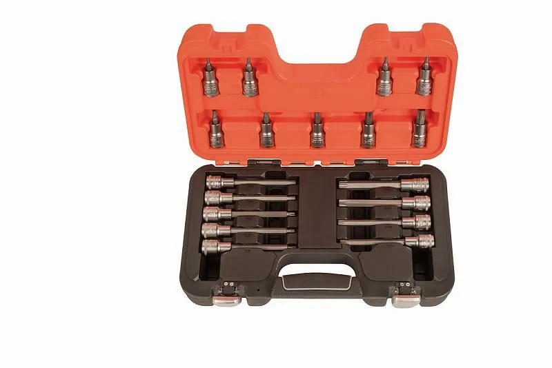 Embouts de tournevis Bahco 1/2" 18 pièces en coffret plastique Torx S18TORX se fournir à bas prix