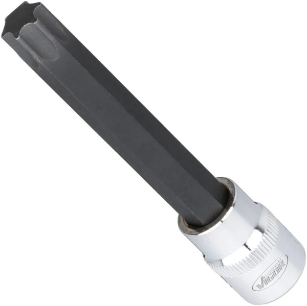 Jeu d'embouts de tournevis VIGOR TORX carré creux 10 mm (3/8 pouce) profil TORX interne T20 - T70 nombre d�...