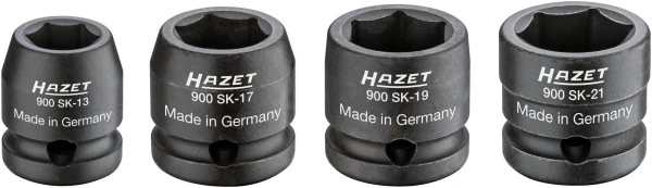 Jeu de douilles tournevis Hazet carré creux 125 mm profil de traction à six pans creux 13 17 19 21 900SK/4 se procurer à b...