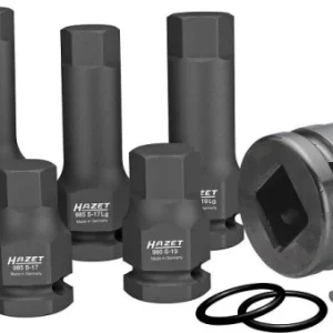 Jeu de douilles tournevis Hazet carré creux 125 mm profil à six pans creux 14 17 19 985S/11 choisir à bas prix